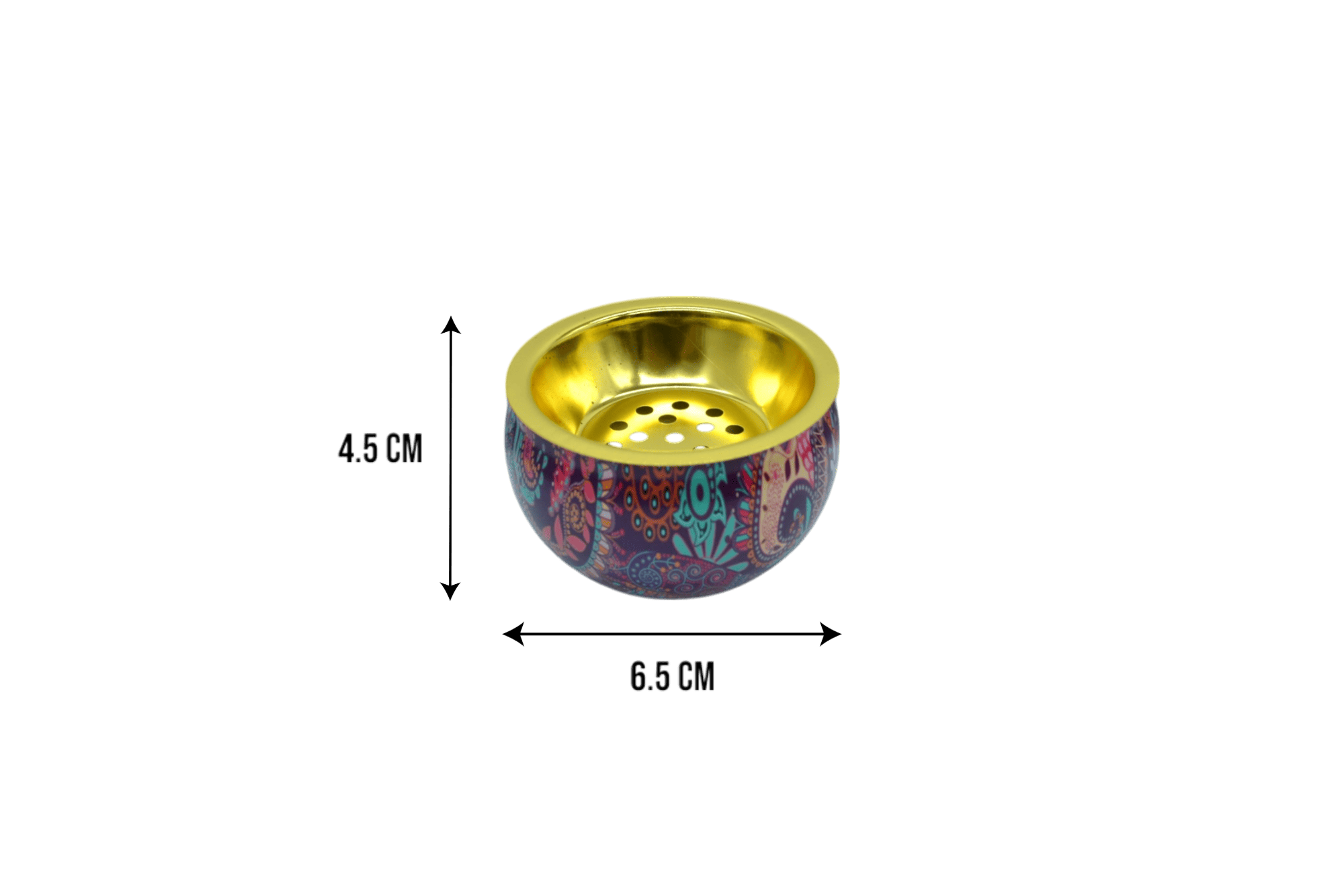 Incensario de metal para incienso tipo cono | Modelo 4 - Imagen 2