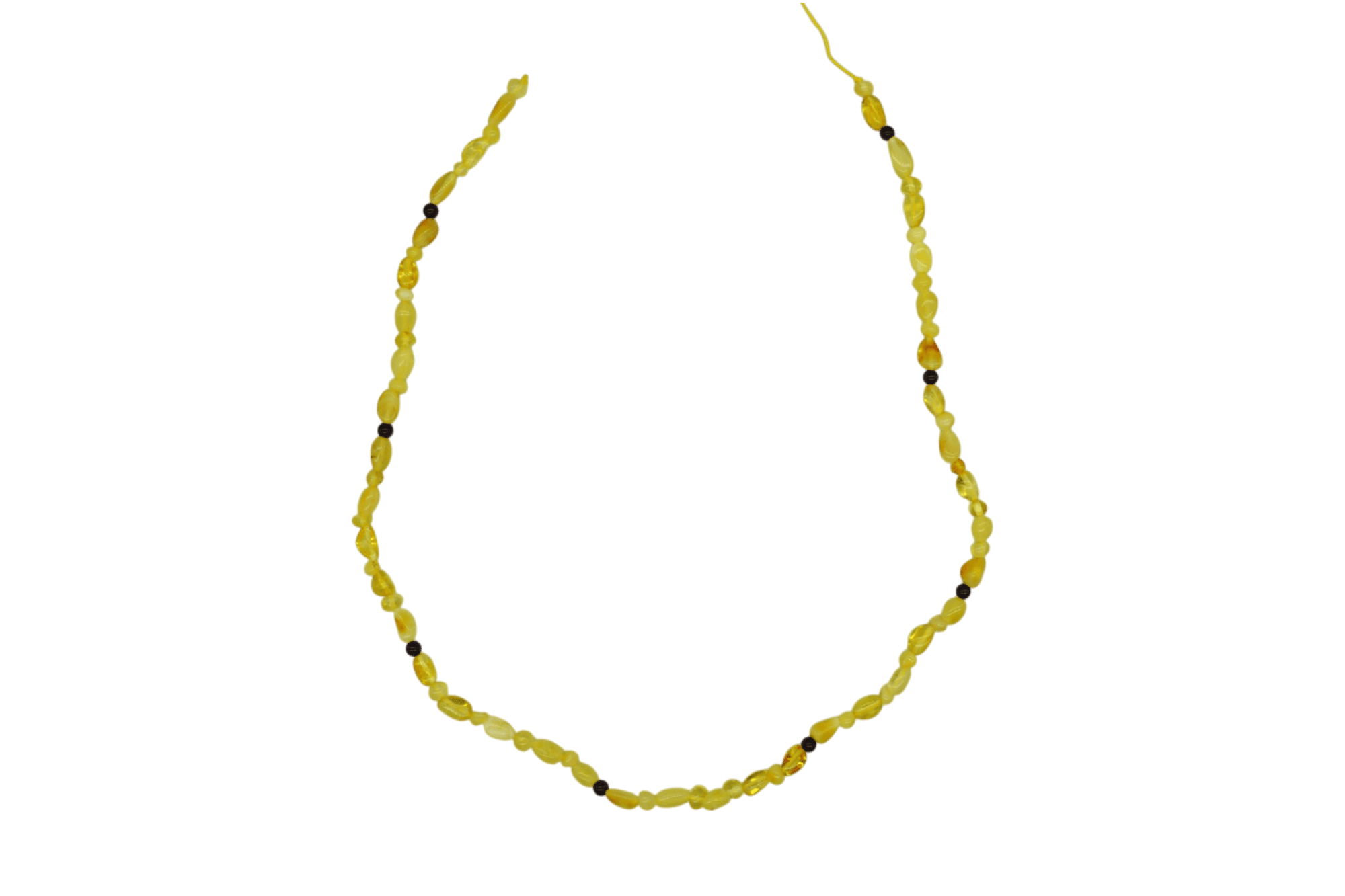 Tira de ámbar tipo cuentas amorfas de 4mm x 6mm | Modelo 8 - Imagen 2
