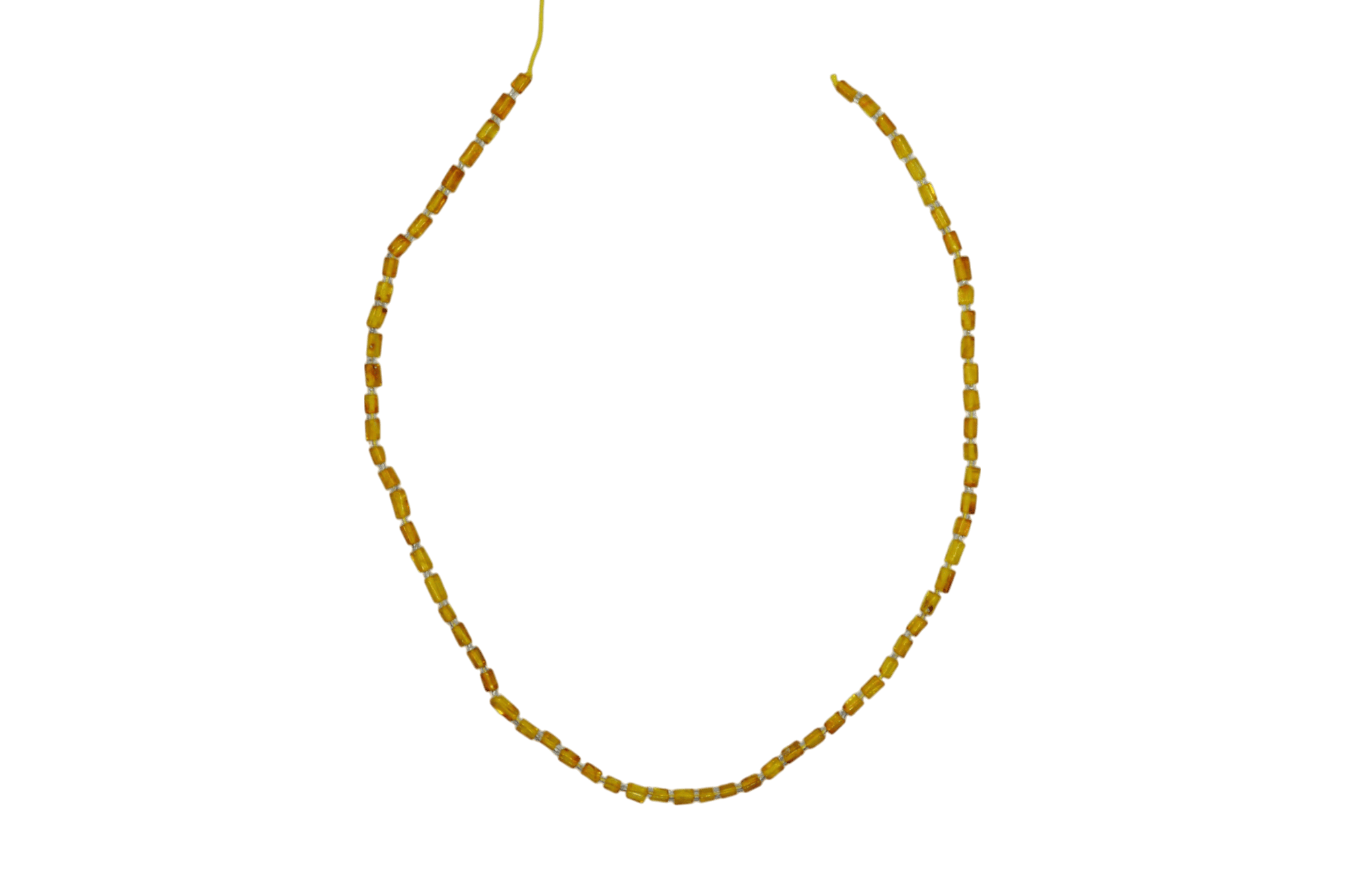 Tira de ámbar de cuentas tipo rectángulo de 3mm x 6mm | Modelo 9 - Imagen 2