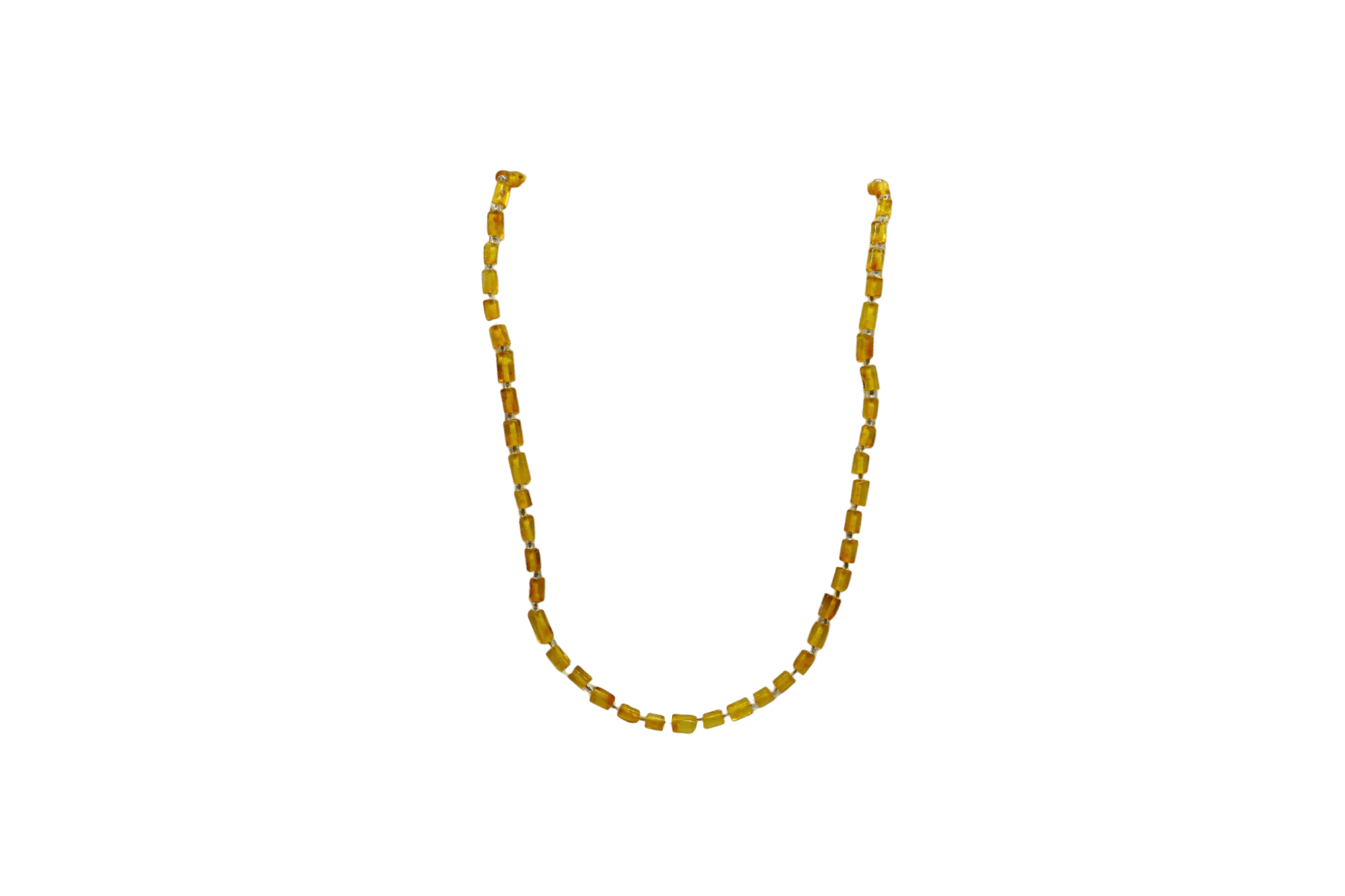 Tira de ámbar de cuentas tipo rectángulo de 3mm x 6mm | Modelo 9