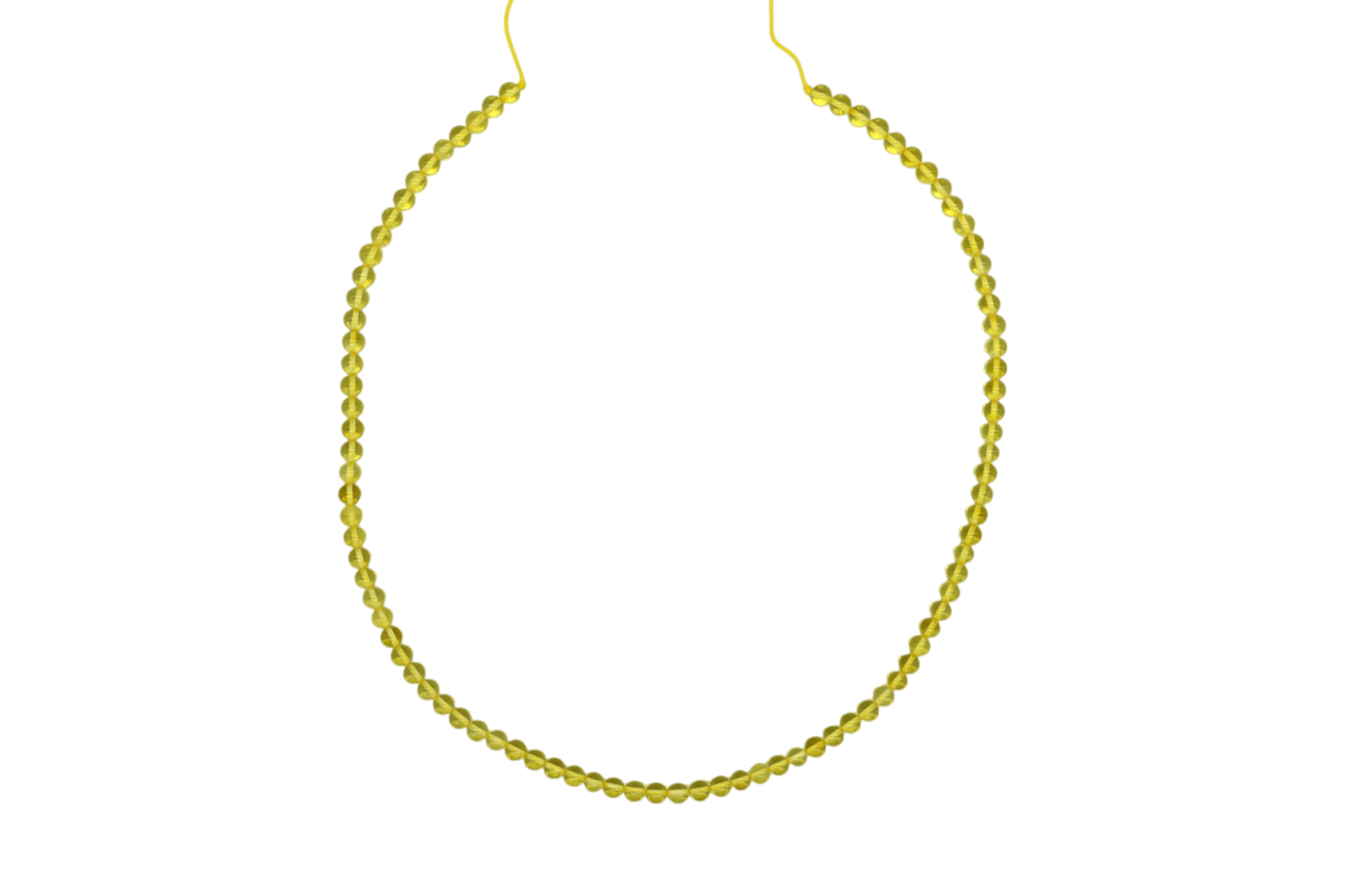 Tira de ámbar de cuentas tipo bolita de 4mm | Modelo 1 - Imagen 2