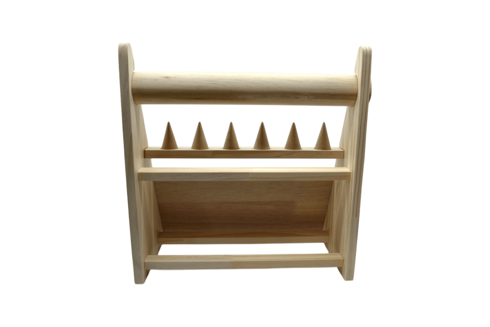 Exhibidor multifuncional de madera - Imagen 3