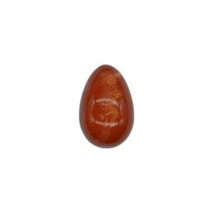 Huevo de piedra jaspe rojo