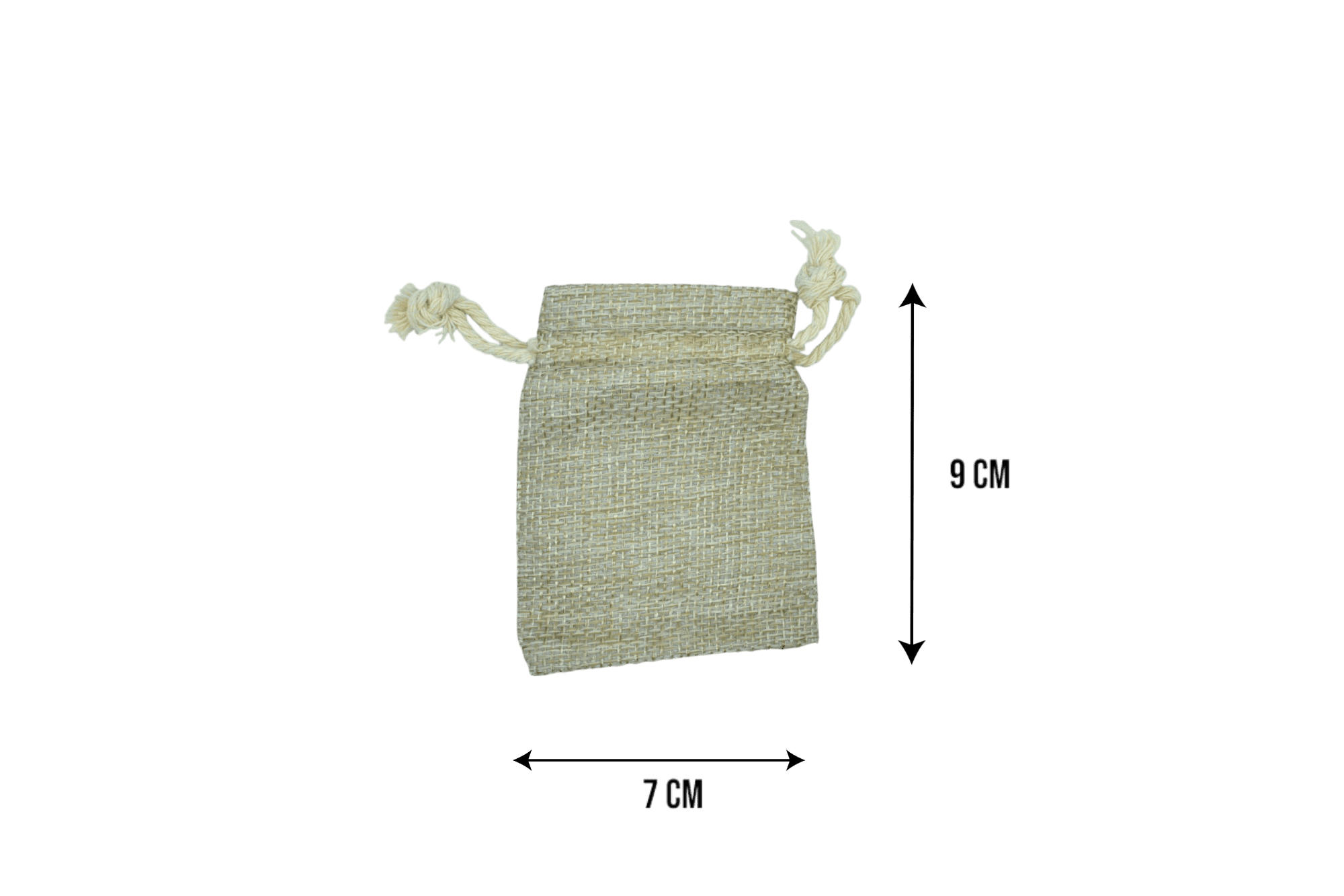 Costalito de yute | 7cm x 9cm - Imagen 2