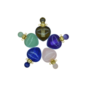 PERFUMEROS DE PIEDRA EN FORMA DE CORAZÓN