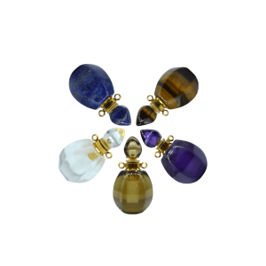 PERFUMERO DE PIEDRA EN FORMA DE GOTA