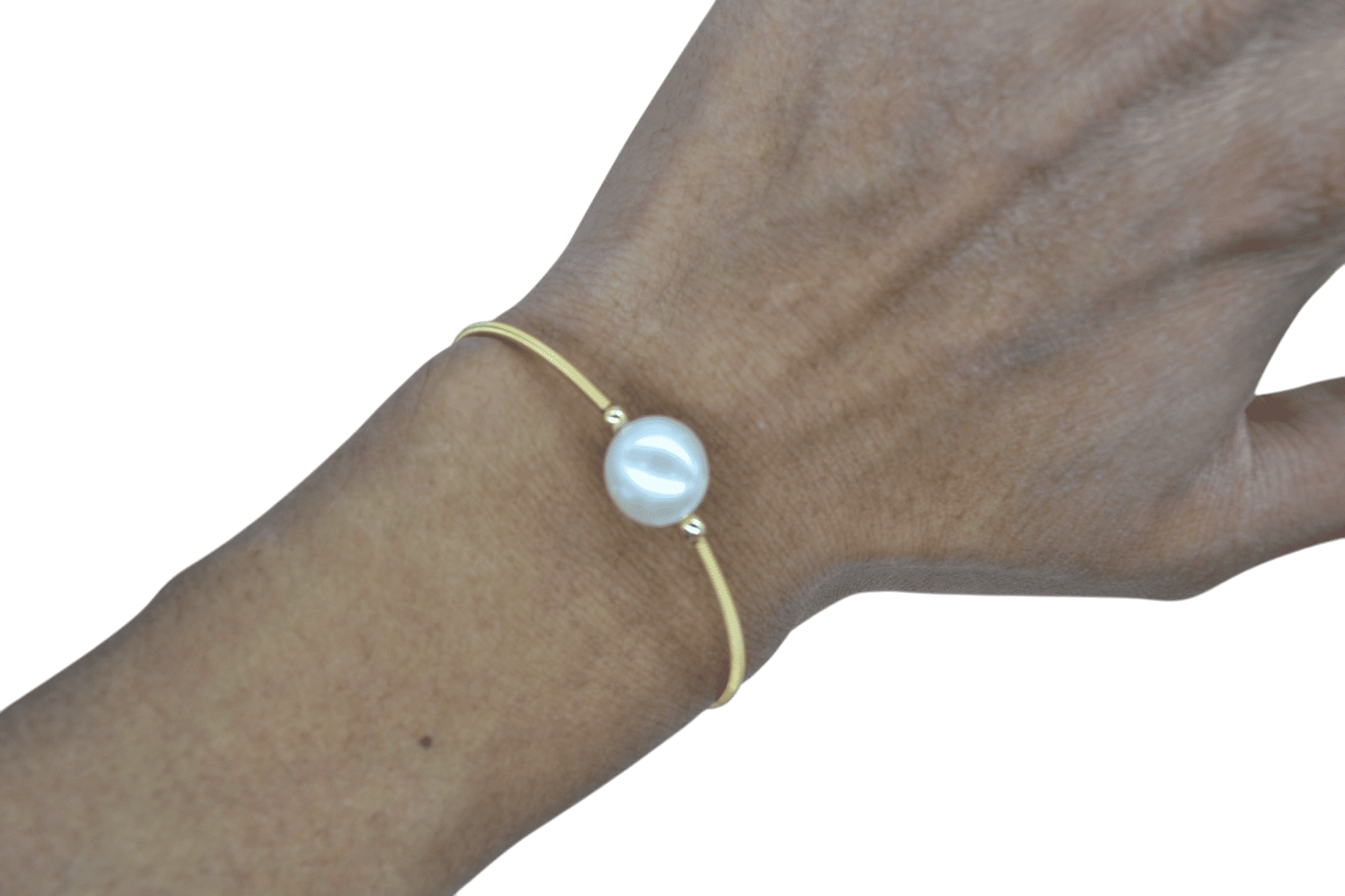 Brazalete con 1 perla de cultivo - Imagen 2