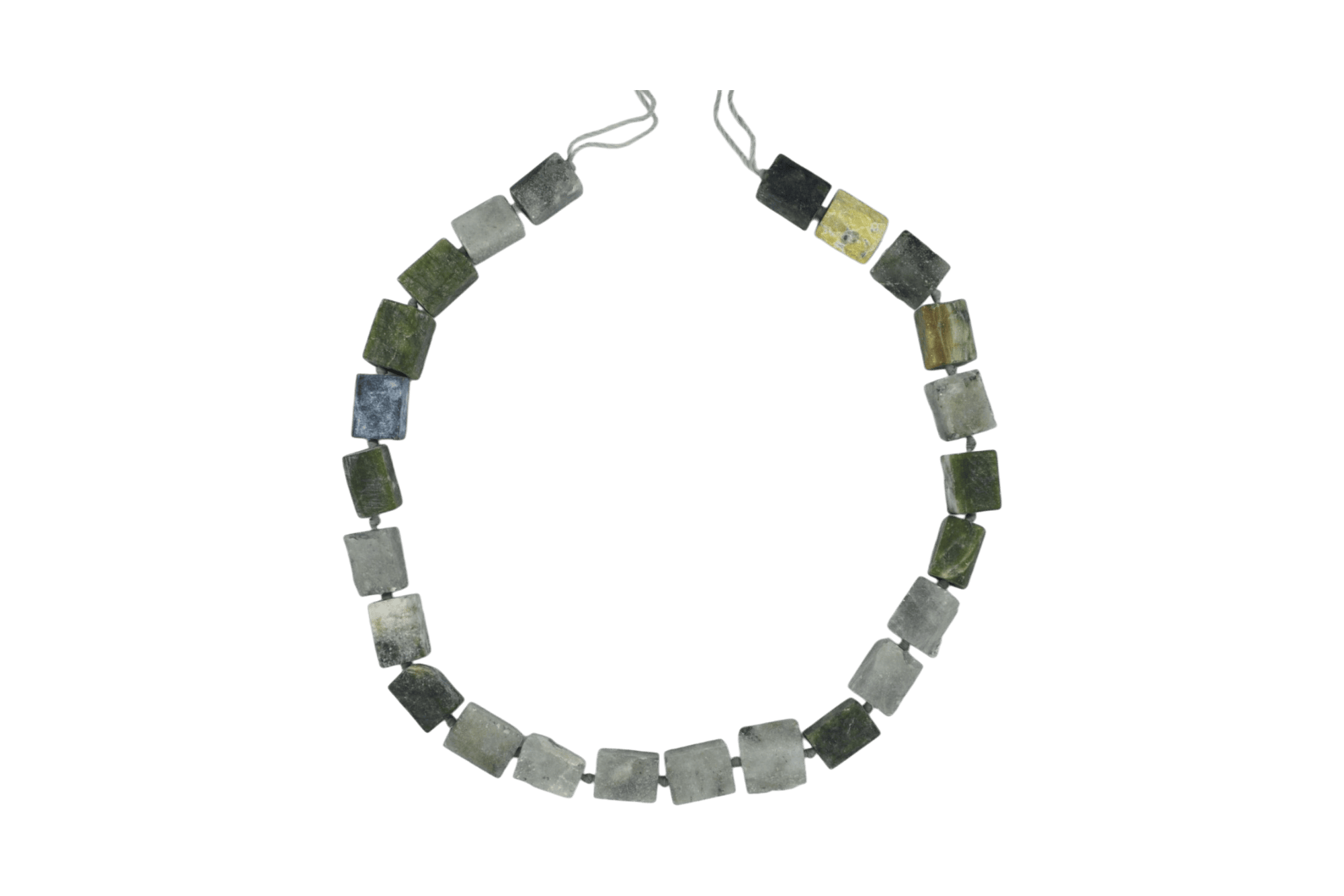 Tira de piedra turmalina negra en forma rectangular | 10mm x 14mm - Imagen 2