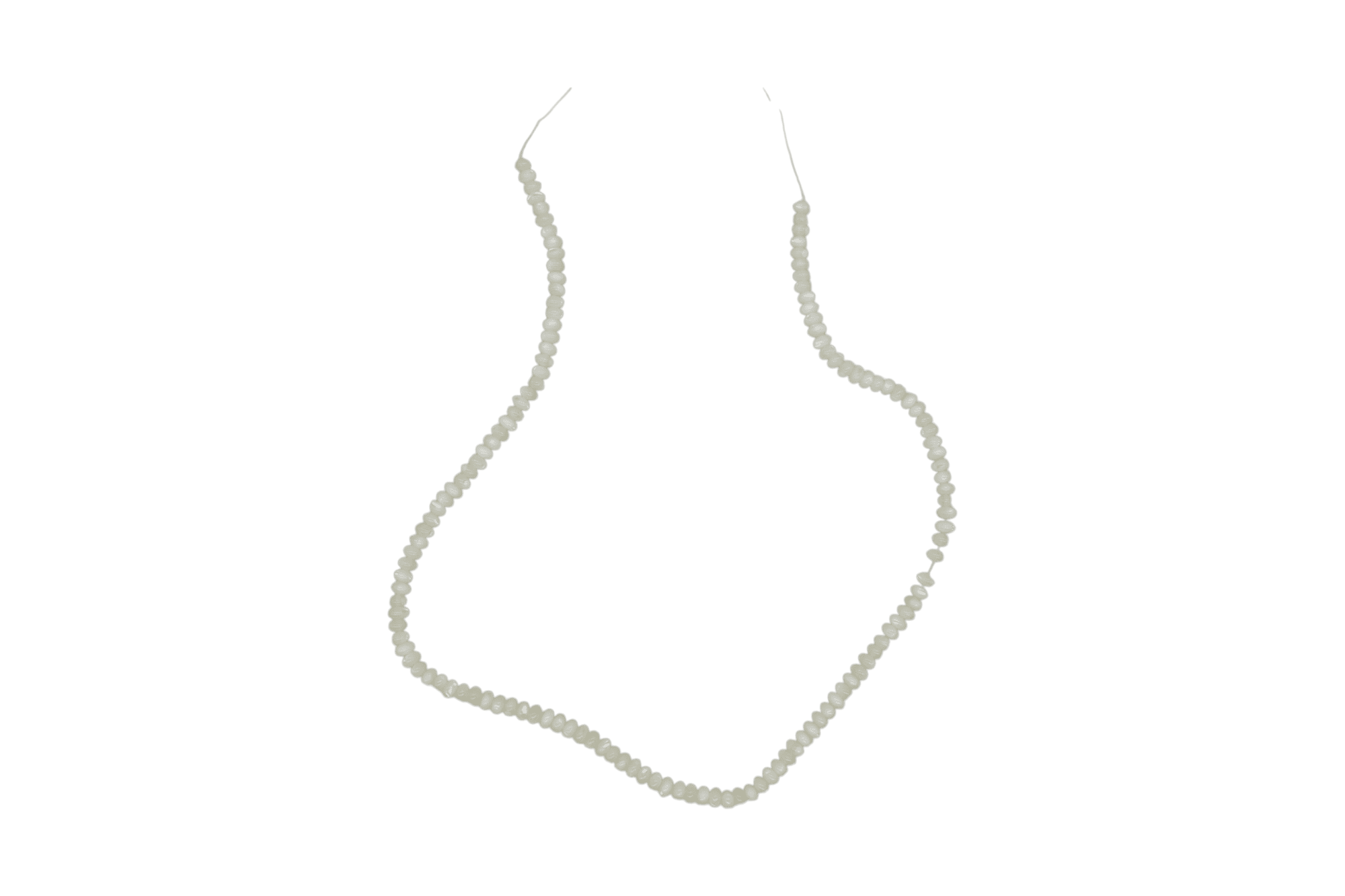 Tira de madre perla en forma de dona | 3mm x 5mm - Imagen 2