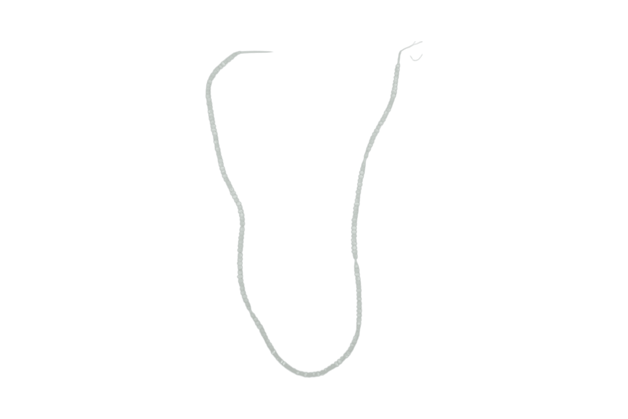 Tira de madre perla en forma de dona | 2.5mm x 3.5mm - Imagen 2