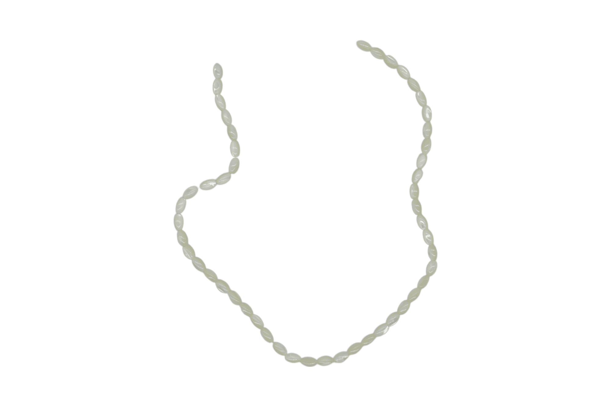 Tira de madre perla en forma de oval | 5mm x 8mm - Imagen 2