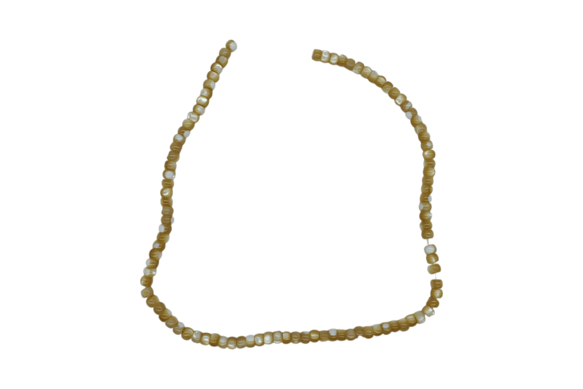 Tira de madre perla en forma de dona | 4mm x 6mm - Imagen 2