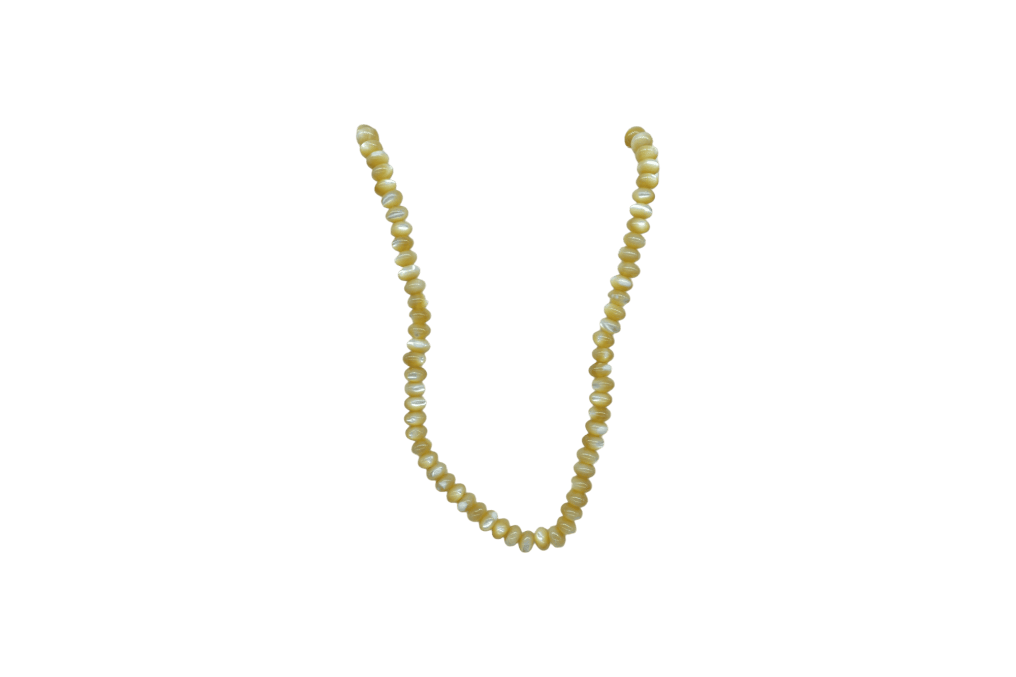 Tira de madre perla en forma de dona | 4mm x 6mm