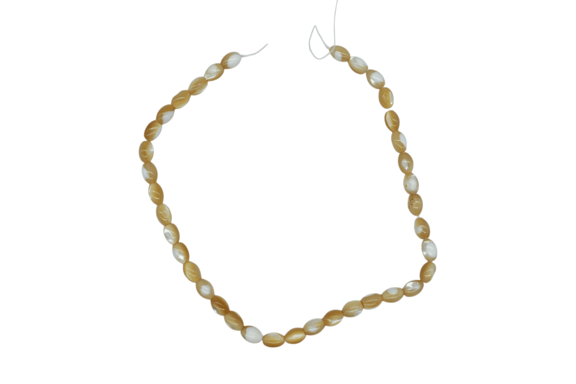 Tira de madre perla en forma oval | 8mm x 11mm - Imagen 2