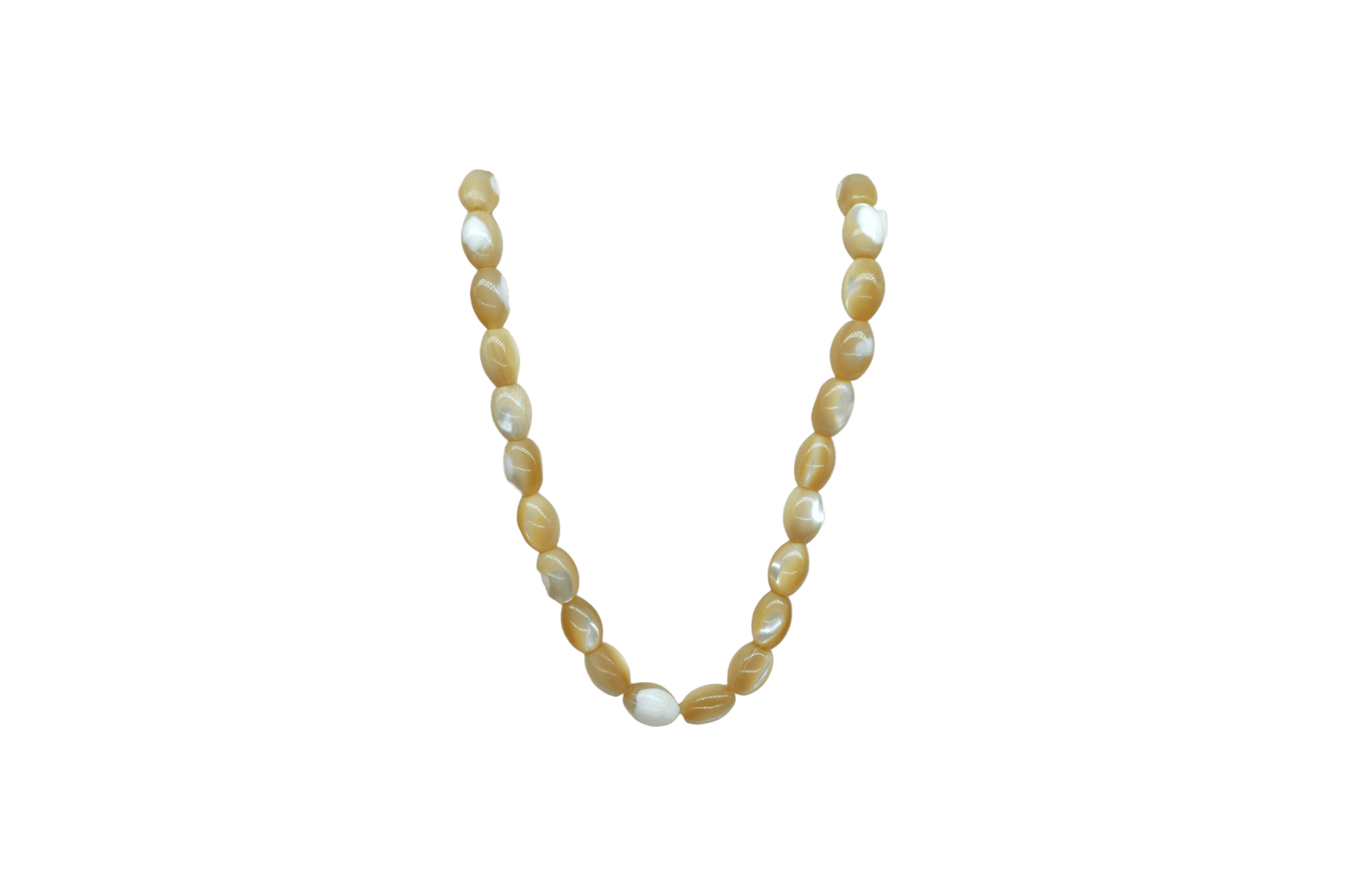 Tira de madre perla en forma oval | 8mm x 11mm