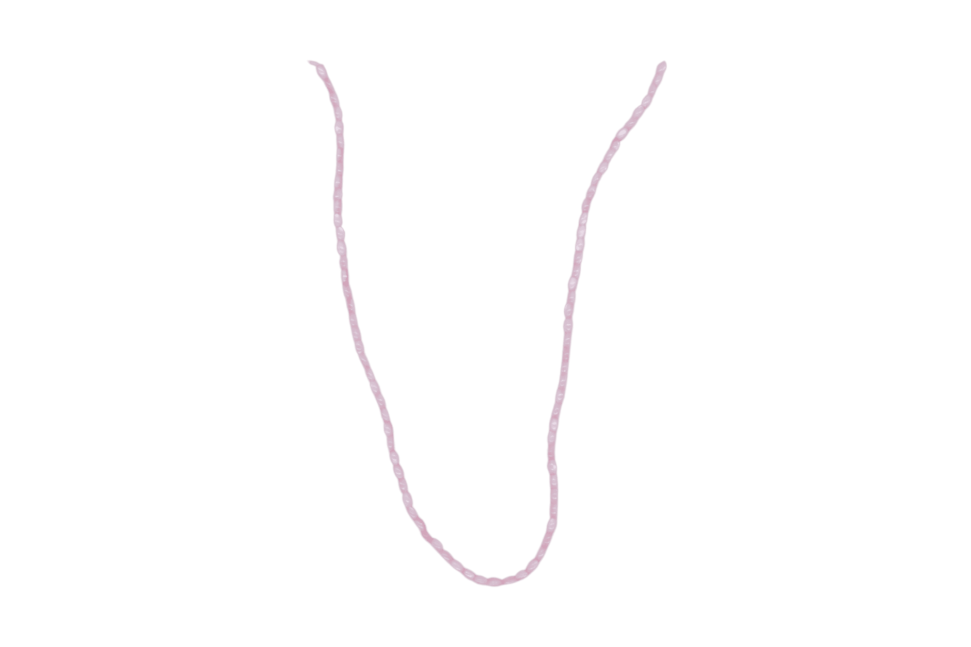 Tira de madre perla en forma oval | 3mm x 5mm | Rosa claro - Imagen 2