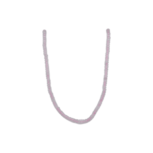 Tira de cuarzo rosa en forma de dona | 2mm x 4mm