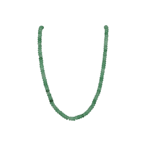 Tira de cuarzo verde en forma de dona | 2mm x 4mm