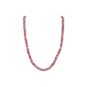 Tira de piedra rodonita en forma de dona | 2mm x 4mm