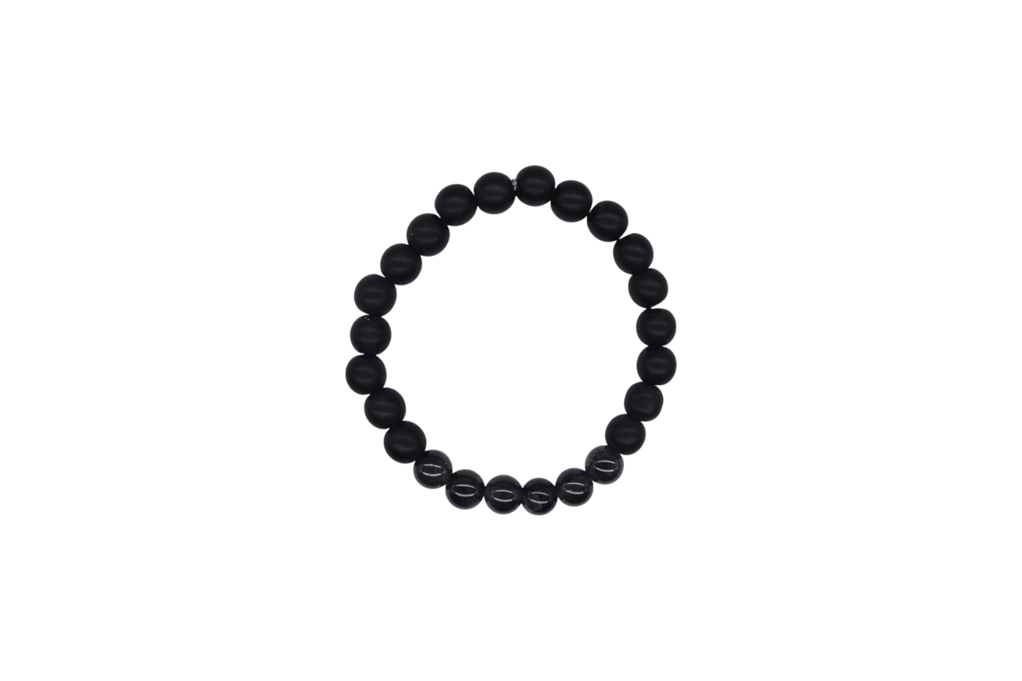Pulsera de ónix con cuarzo amatista