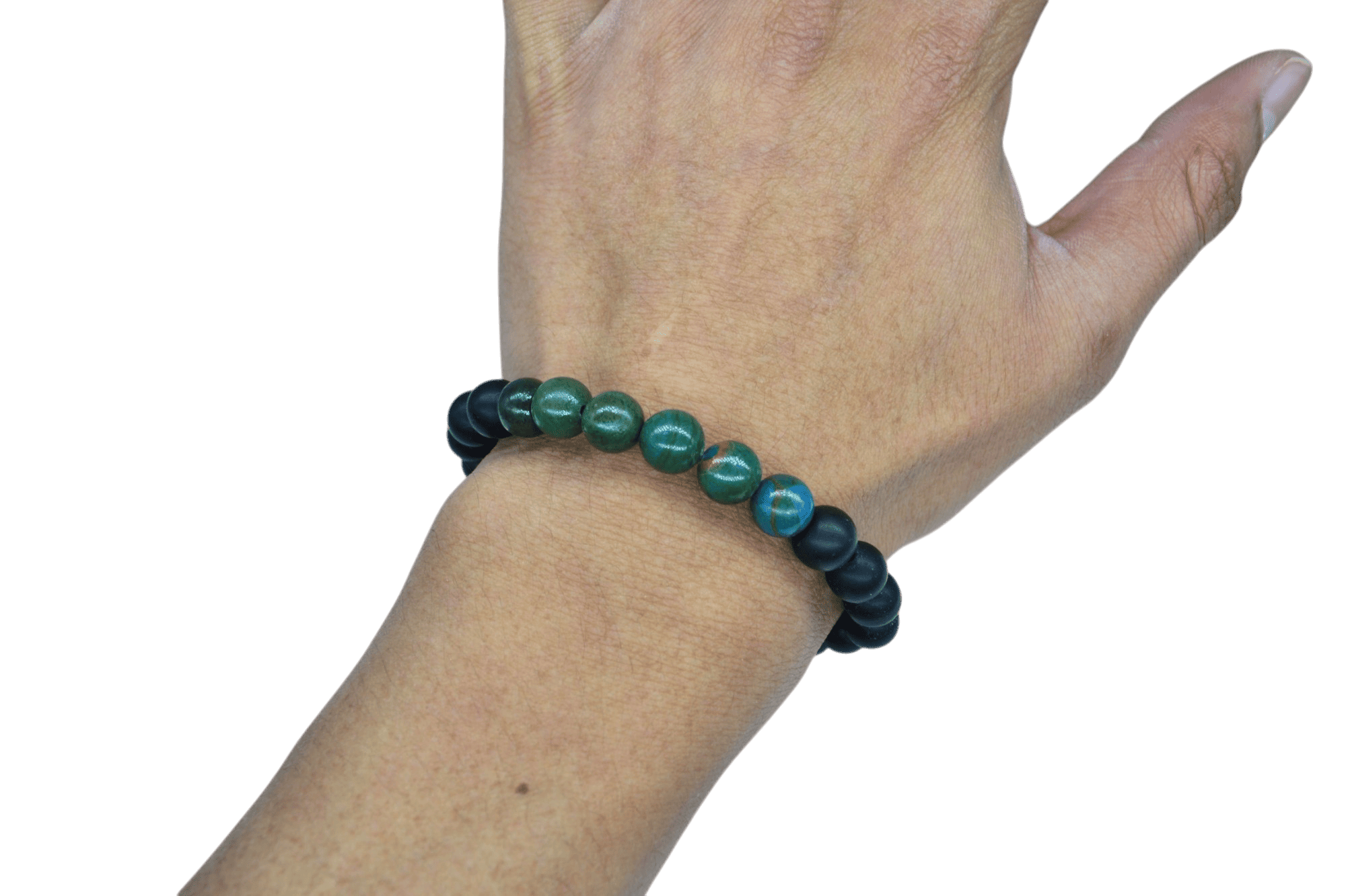 Pulsera de ónix con piedra fosforita - Imagen 2