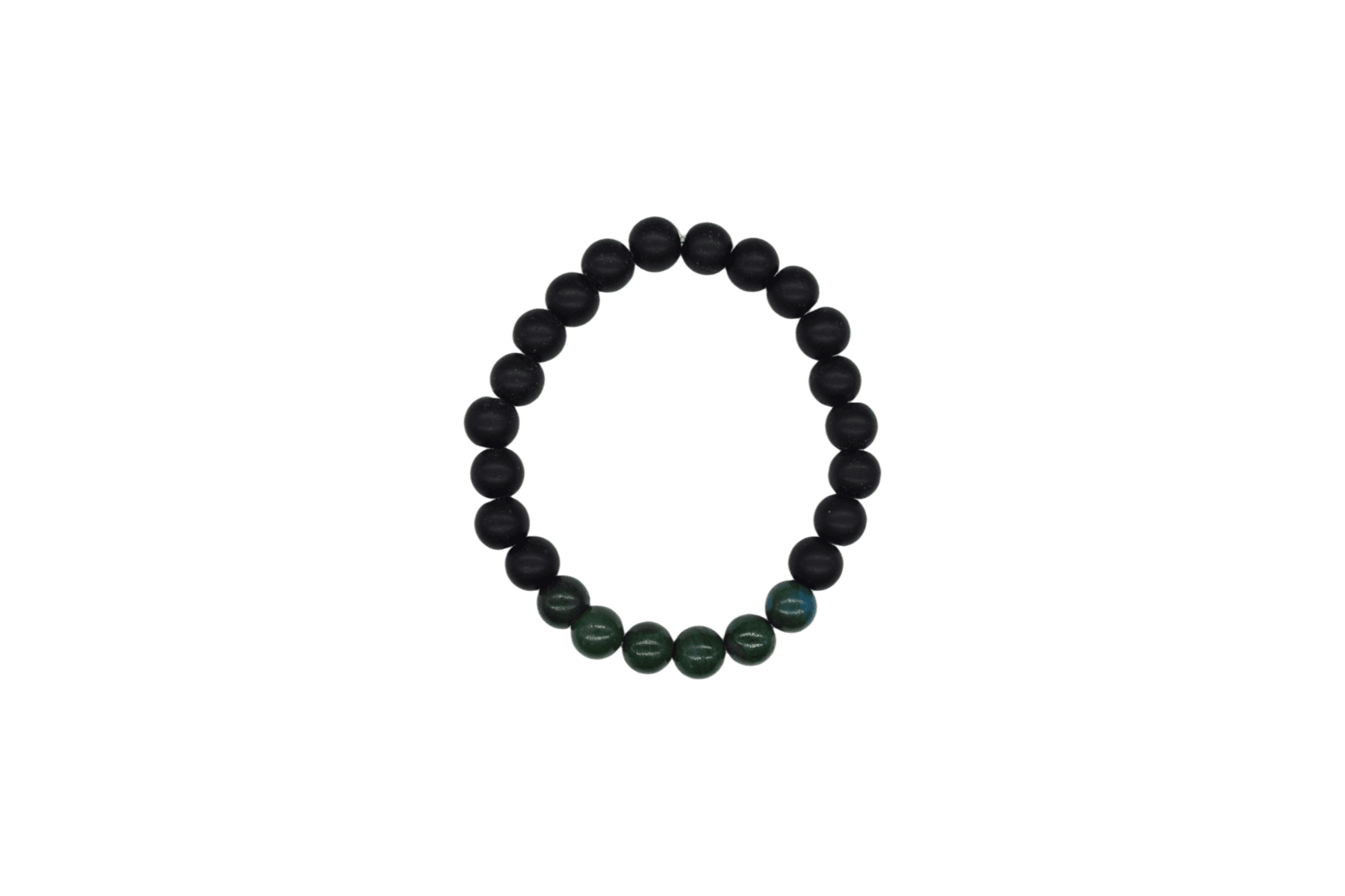 Pulsera de ónix con piedra fosforita