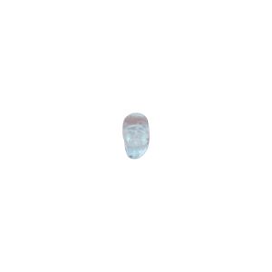 Dije de cuarzo cristal en forma de calavera chica