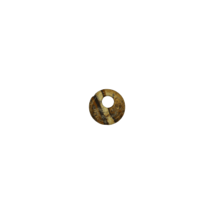 Dije luneta de piedra jaspe madera