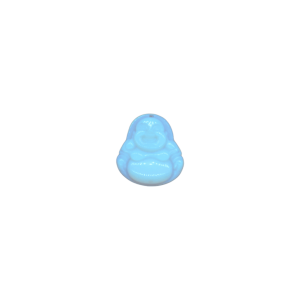 Dije forma de buda de piedra luna (Opalita)