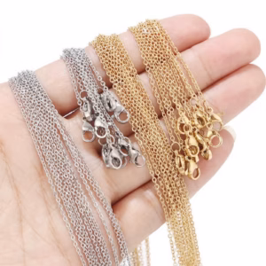 CADENAS Y GARGANTILLAS DE HILO PARA DIJES O PENDIENTES
